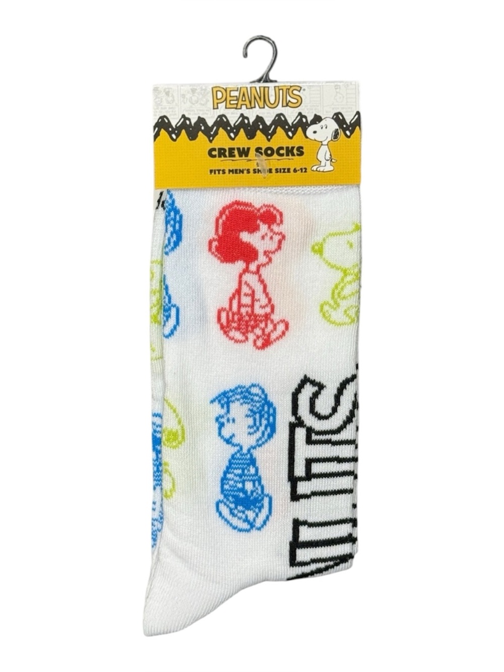 Peanuts Characters Unisex Crew Socks